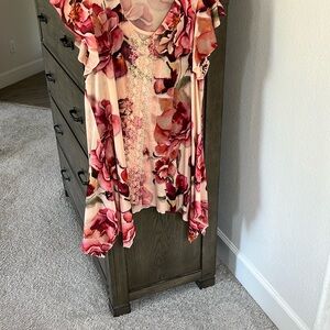 Floral Ruffle Dress